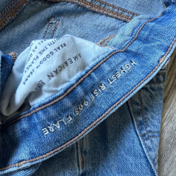 American eagle highest 90’s flare jeans - Picture 3 of 7